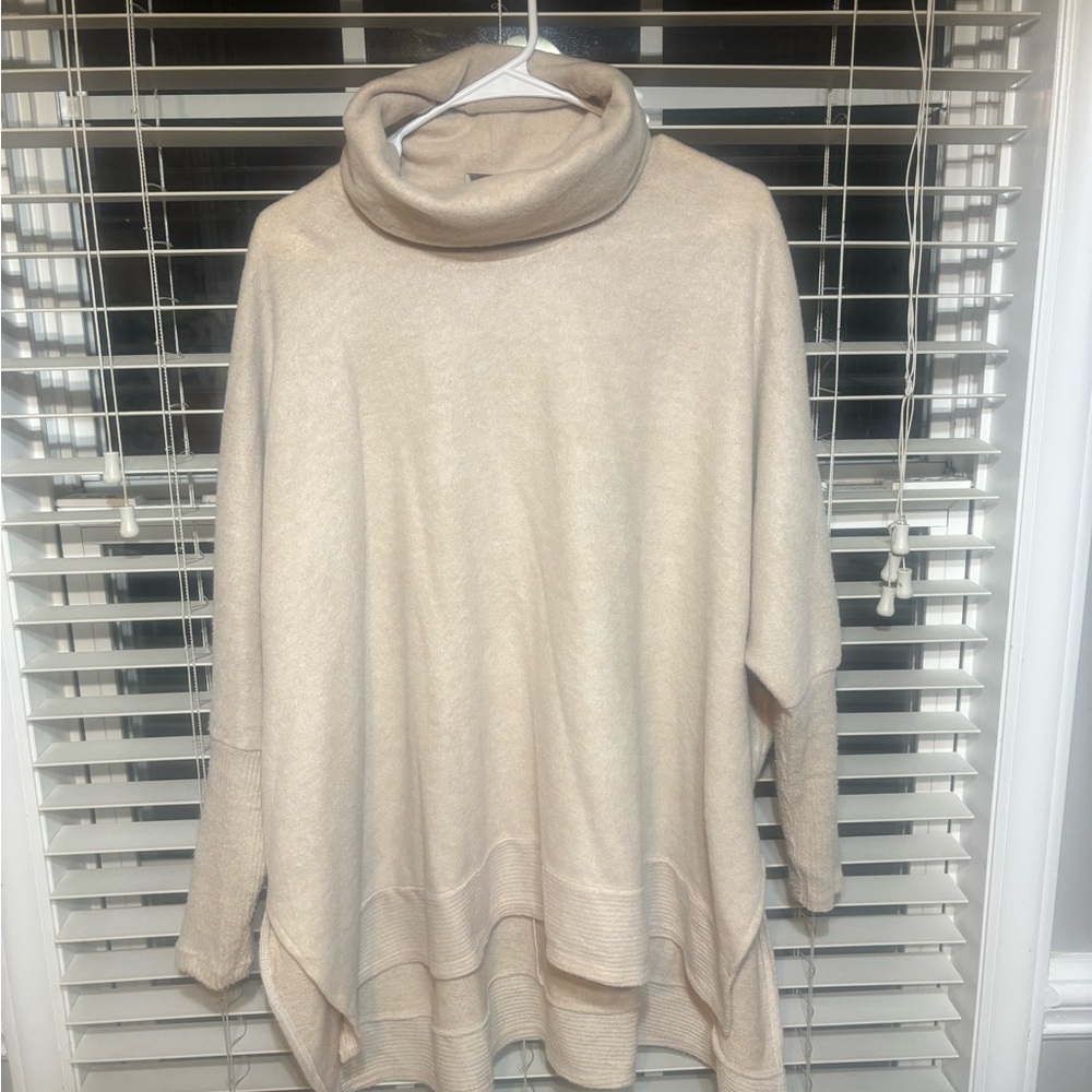 Cozy Cream Turtleneck Sweater